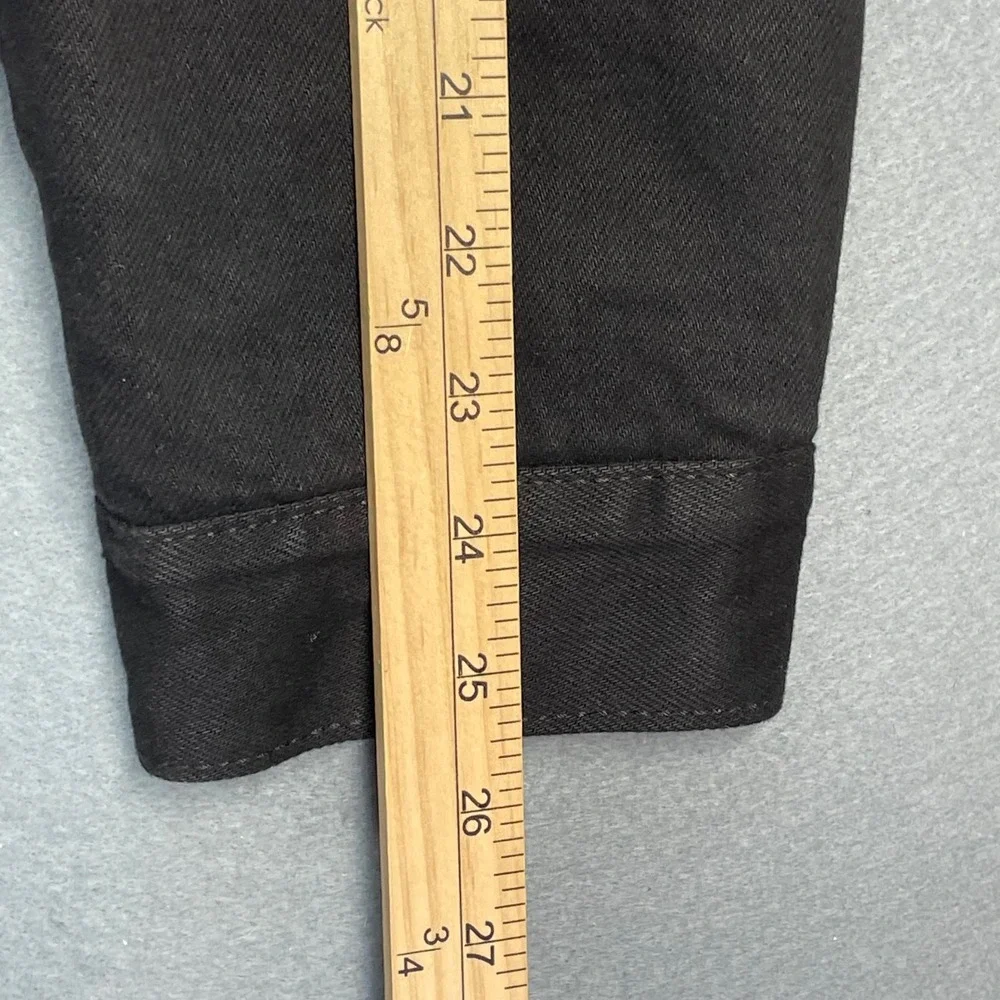 Levi's Black Sherpa Lined Denim Trucker Jacket Men Large L 16365-0054